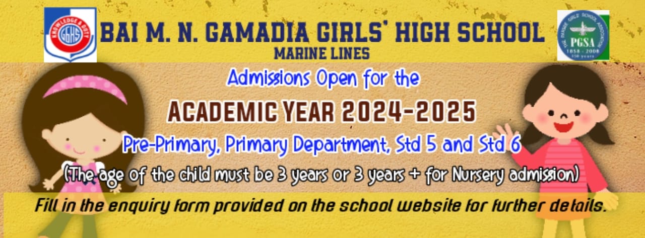 NEW ADMISSION BANNER 2024-2025